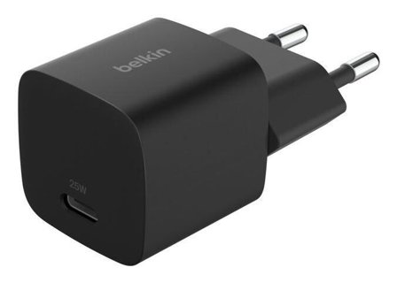 Belkin 25W USB PD Wall Chrg w PPS BLK