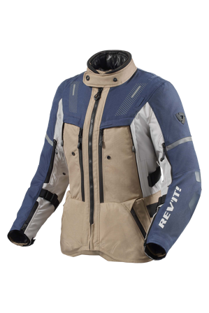 MC-Jakke REV'IT! Sand 5 H2O Dame Sand/Blå 38