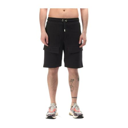 Les Hommes Shorts 502753 Sort, Herre Chino Shorts