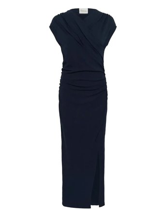 Nuptimw Dress Navy My Essential Wardrobe