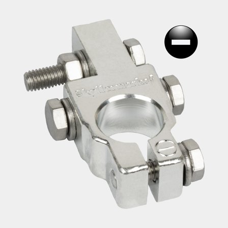 Battery terminal Skyllermarks S, minus, 4 x M6, max 35 / 50 mm², 1-pack