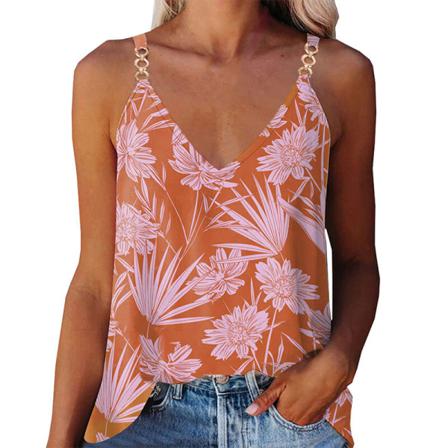 Dam Ärmlös Cami S V-hals Camisole