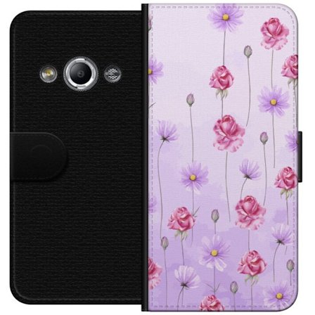 Yhteensopiva Lompakkokotelo Samsung Galaxy Xcover 3 Petal Reverie Lilac Mist