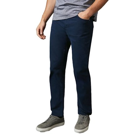 Maine Herr Twill Stretch Rak Skurna Jeans 40R Marinblå