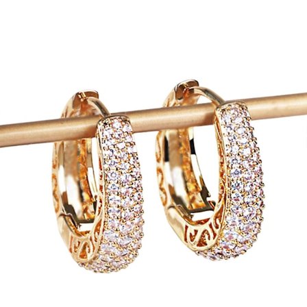 Moderigtige hule cirkel øreringe håndlavede dinglende øreringe til kvinder pige fest tilbehør stilfulde øredekorationer