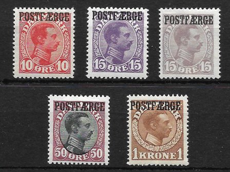 Danmark 1919 - AFA Tjenestemærke 1 - 4 - Ubrugt