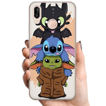Kompatibelt Mobildeksel til Huawei P20 lite Lilo og Stitch
