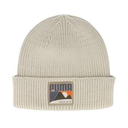 Puma - Beige cuff Mütze - Better Sportswear Beanie Desert Dust Cuff @ Hatstore
