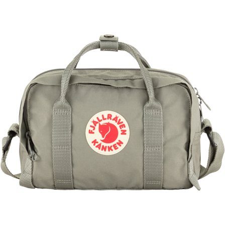 Fjällräven Kånken Hip Pack Plus in Fog, Vinylon-F