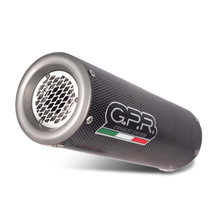 Silencieux Slip-On G.P.R. M3 Poppy - Ducati Hyperstrada 2013-2015