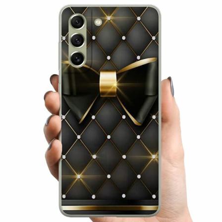 Samsung Galaxy S21 Fe 5g Tpu Mobilskal Gyllene Rosett