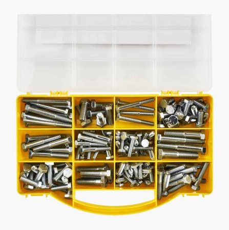 Biltema - Skruesortiment 144 stk.