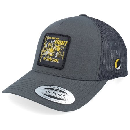 Transformers - Grey trucker Czapka Z Daszkiem - Bumblebee Fight Grey Trucker @ Hatstore