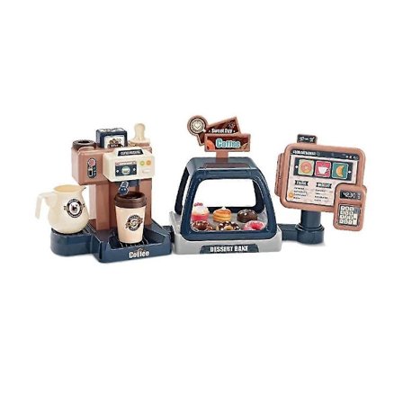 Lekekomfyr for barn, 40 deler lekekomfyr, leketilbehør til kjøkken, 3 år+