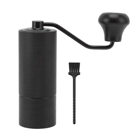 Manuell Kaffekvern Justerbar Grovhet Støyfri CNC-form for Kontor Hjem Reise Camping Gave