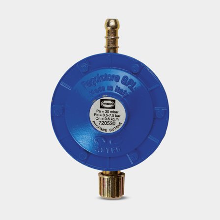 Gasregulator med ventil Primus Regulator with Valve - 30 mBar