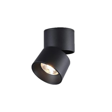 Spot LED Spotlampa SVART 7W VARMT LJUS 7W VARMT LJUS svart 7W Varmt Ljus-7W Varmt Ljus