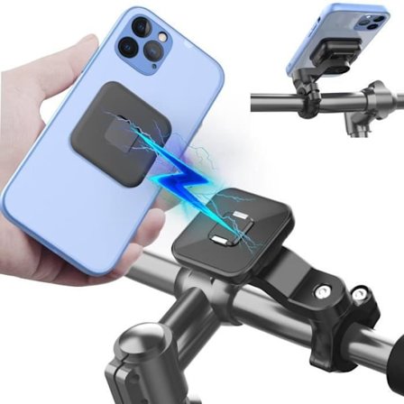 Cykeltelefonhållare, Universal Cykeltelefonhållare för Elscooter, Mountainbike, Scooter, Sportmotorcykel