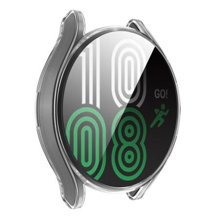 ENKAY Skal med Skärmskydd för Galaxy Watch 4 44mm - Genomskinligt Transparent
