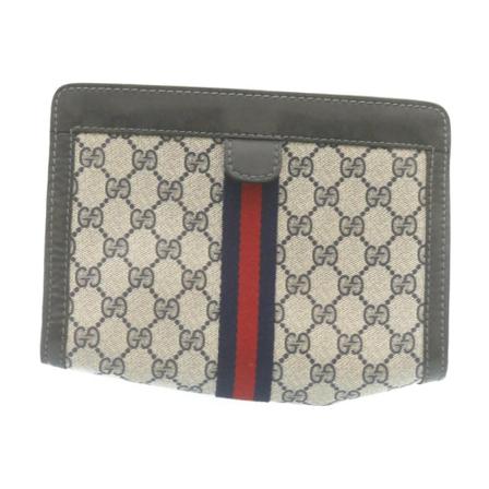 Gucci Vintage, Pre-owned Ophidia Clutch Beige, Dames, Maat:ONE Size