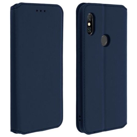 Xiaomi Redmi Note 6 Pro Plånboksfodral Korthållare Stöd - Midni