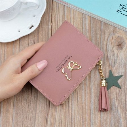 Kreditkortshållare Damplånbok MÖRKROSA - high quality