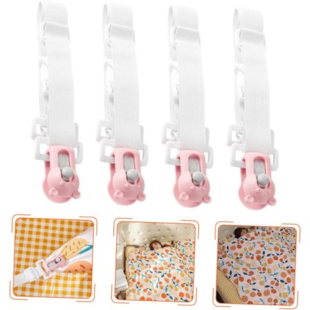4 st Quilt Holder Baby Sänglakan Duvet Holder Clips Barnlakan