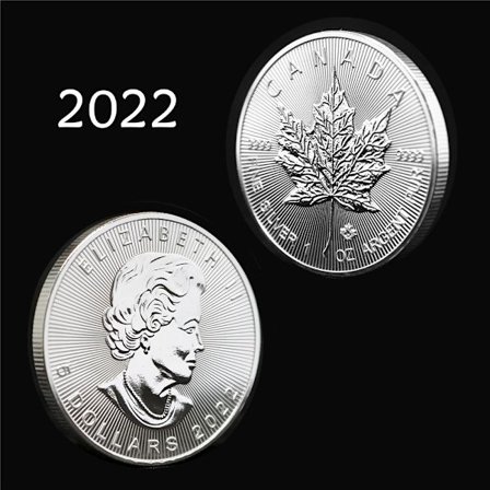 1:1 Minnesmynt Lönnlöv Mynt 2022