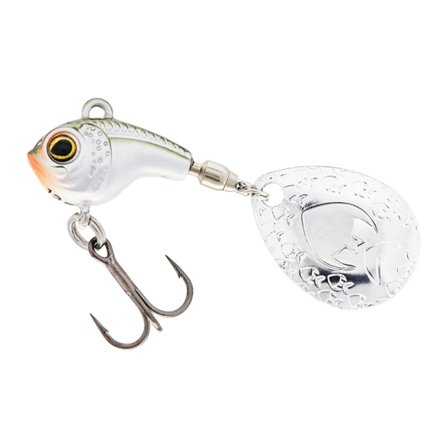 Westin Dropbite Tungsten Spin Tail Jig 1,6cm, 7g - Clear Olive
