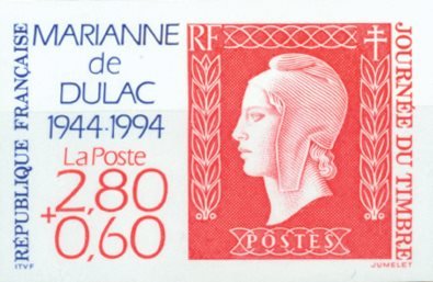 Frankrig 1994 - YT 2863b - Utakket - Postfrisk