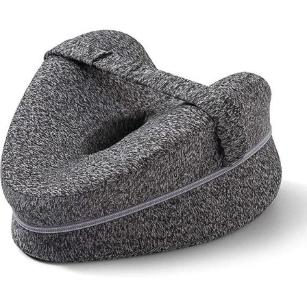 Høstfremmende, knæpude til sidesovere, ortopædisk pude med memory foam, knæstøttepude til søvn