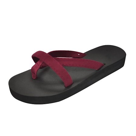 Modetøfler Flade flip-flops RED-39 RED-39