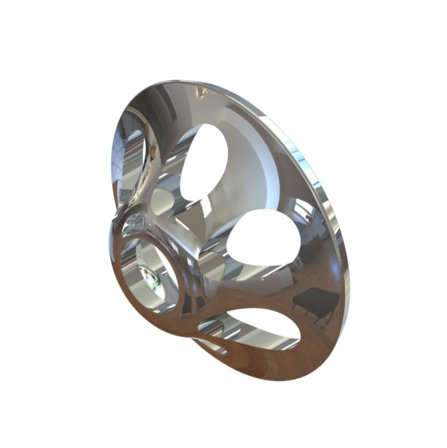 Pro Ultra Sonic Discs M (9mm) - Silver Metallic