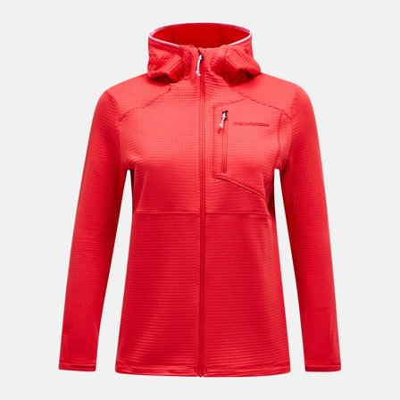 Peak Performance - Trail Polartec Power Grid Zip Hood Femme