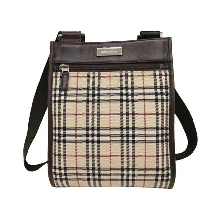 Burberry Vintage Shoulder Tass , Beige , Dames , Maat: ONE Size Vintage Tassen