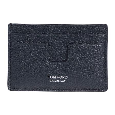 Tom Ford, Card Holder Niebieski, unisex, Rozmiar: ONE Size