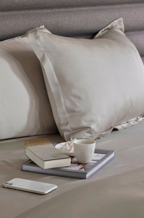 Tempur - Örngott bambu - Beige - Örngott - 50X60 - Från Homeroom