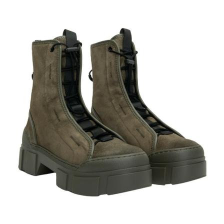 Vic Matié, Lace-up Boots Groen, Dames, Maat:41 EU