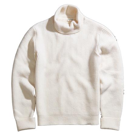 Fay Turtlenecks Hvid, Herre Rullekraver