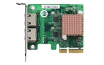 QNAP QXG-2G2T-I225 - nettverksadapter - PCIe 2.0 x2 - 2.5GBase-T x 2