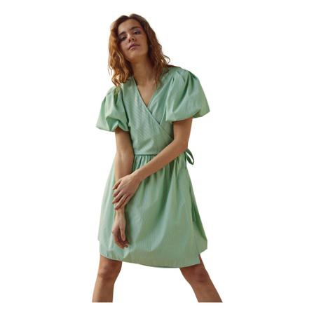 A-View Carola wrap Kjole Av3352 Grøn, Dame