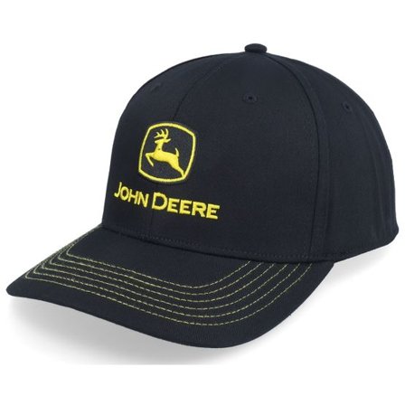 John Deere - Svart adjustable Keps - Moline Cap Black Adjustable @ Hatstore