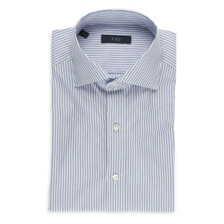 Fay - Skjortor - Blå - Herr - Storlek: 3xl, Herr, Storlek: 3XL