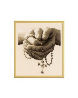 Stickpackung Bild Gebet