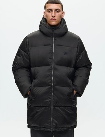 WOOD WOOD Wwclaus Puffer Coat 25233 - Black - M