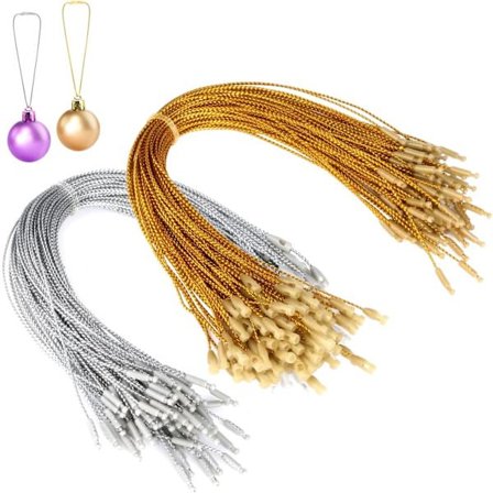 200 stk juletråd, julepynt henger dekor tau for