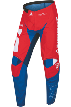 Pantaloni Cross Bambino ANSWER SYNCRON CC Rosso-Bianco-Blu 24