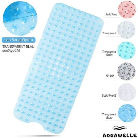 Baderomsmatte Sklisikker Badekar Baderomsmatte Sklisikker Dusjmatte - Badematte med 200 Sklisikre Sugekopper[SL]