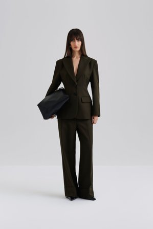 Malina - Jordyn pants - 44 - Olive