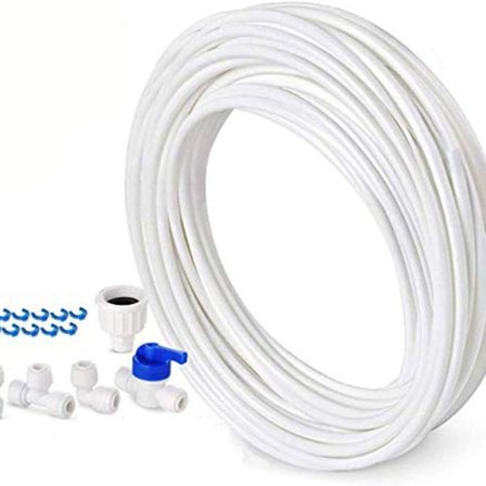 10m vannslange - Tilkoblingssett for dobbeltdørs kjøleskap i Europa